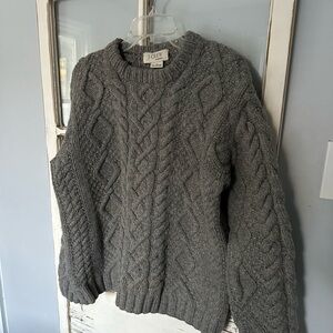 J Crew Handknit Vintage Wool Sweater
